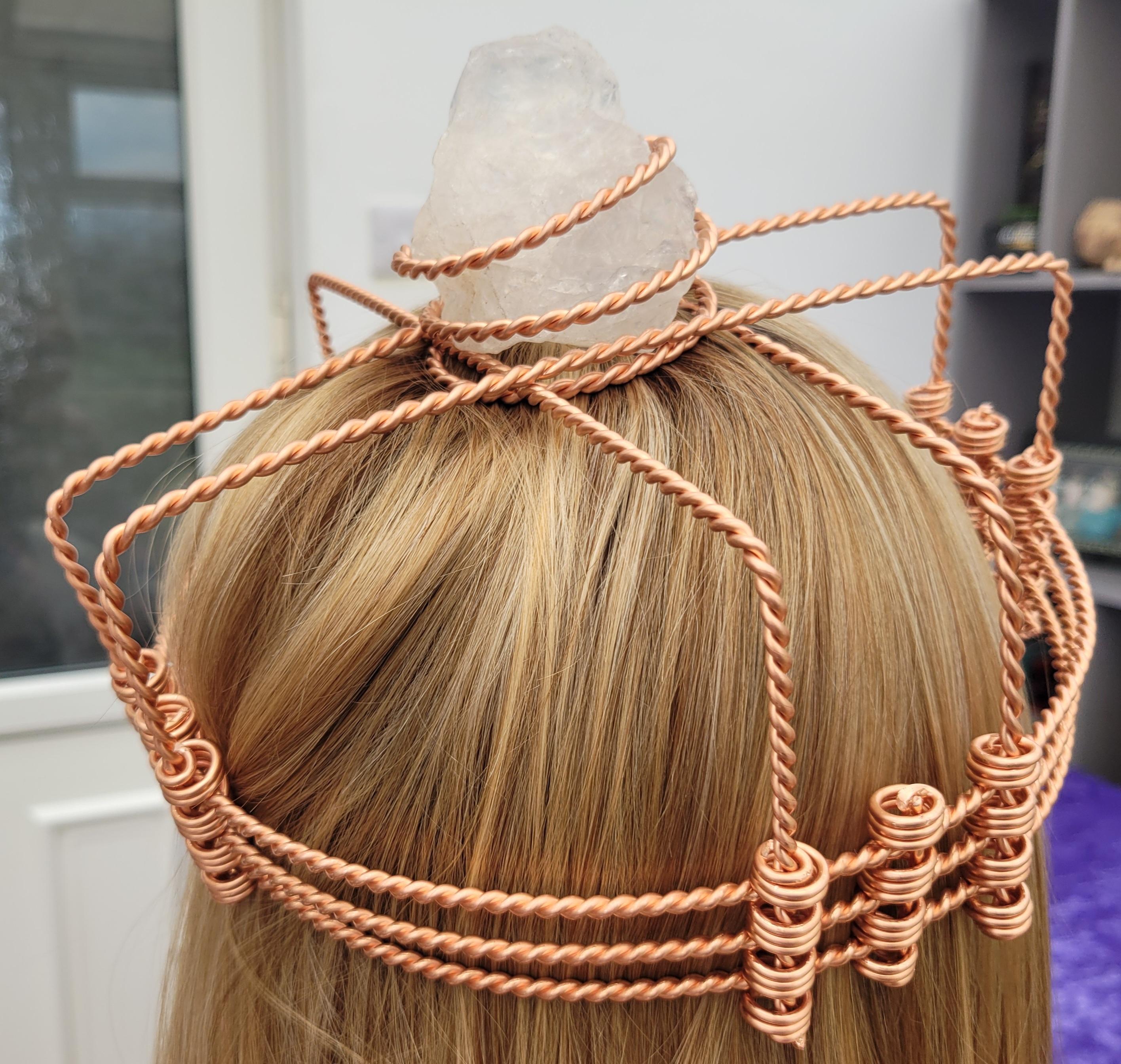 Tensor Crown With Quartz